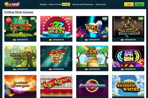 Mr Spin Casino Review .